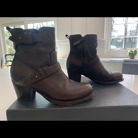 RAG & BONE Harper Moto Boot sz 35 or 5 EUC !!! - Picture 2 of 13